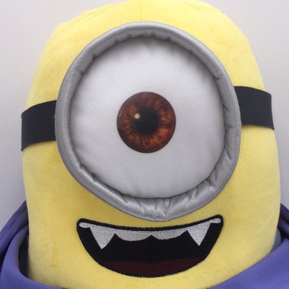 Gone Batty Minion Halloween Greeter 21" Plush Stuffed Doll Figure 2016 - Picture 2 of 11